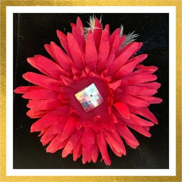 3/$20 Handmade FLOWER Floral HAIR CLIP Barrette - Picture 1 of 2
